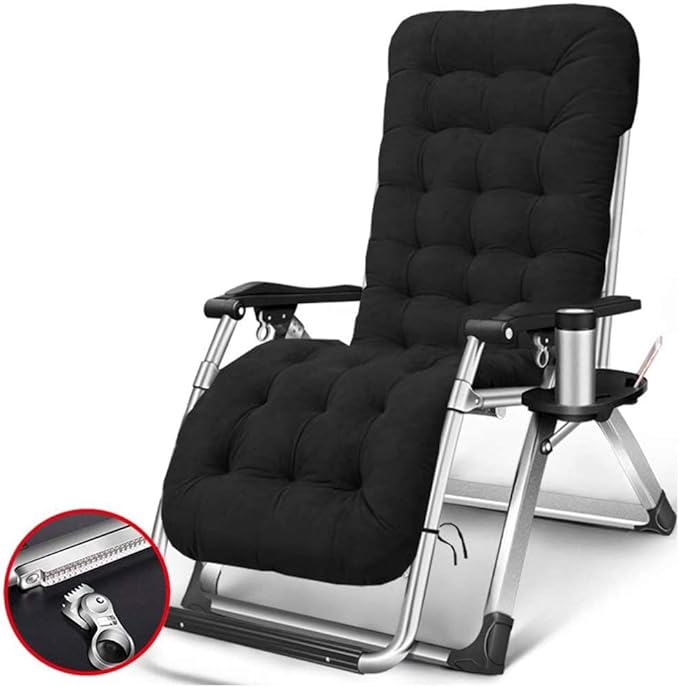 Amazon.com : QWERT Oversized Padded Zero Gravity Chair, Patio Lounger