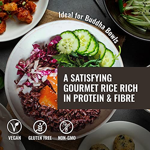 Floating Leaf Wild Rice Blend, Vegan Rice with Nutty Aroma, Flavorful