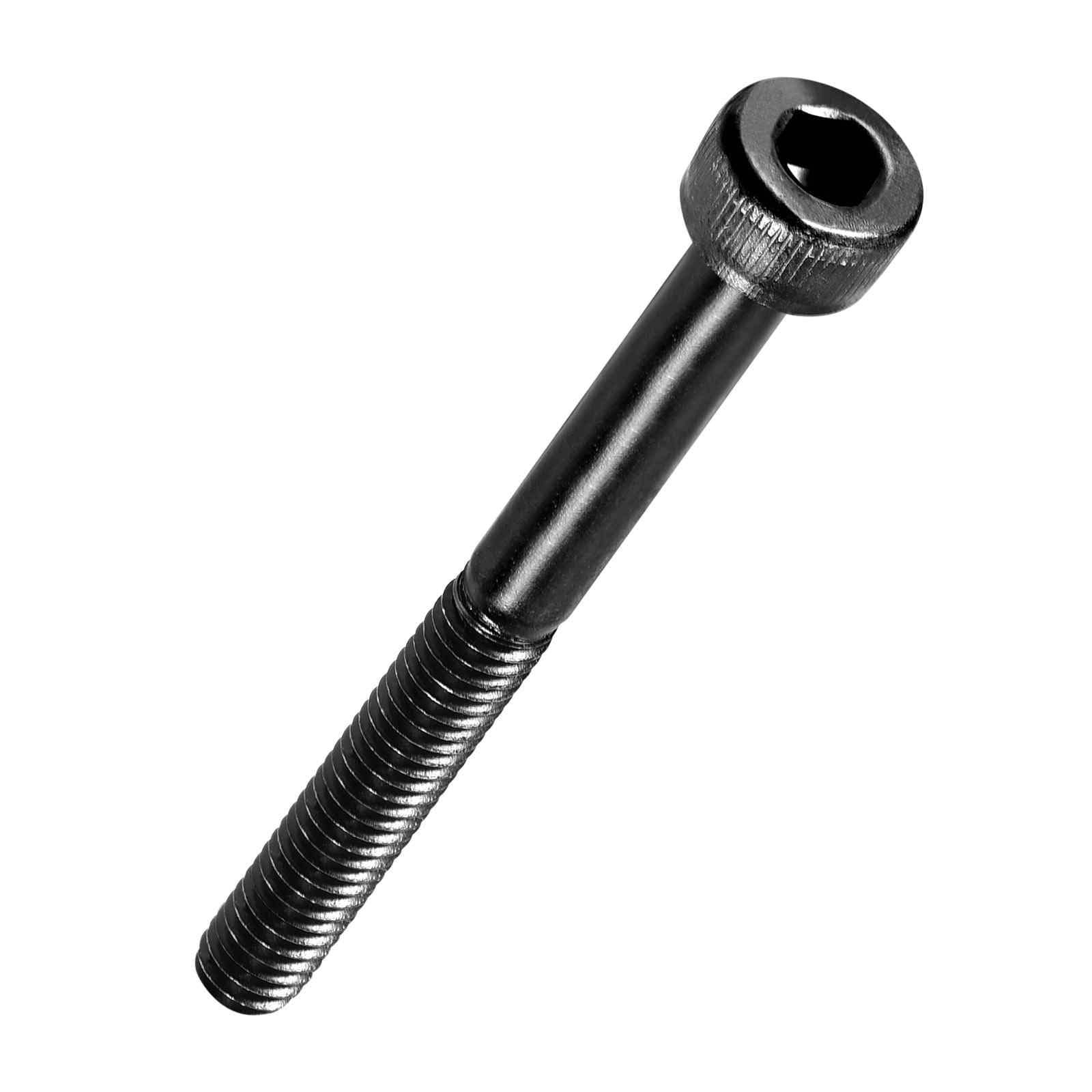 Kozelo 50pcs Socket Head Cap Screws - [M4-0.7 x 40mm] Alloy Steel Black Oxide Grade 12.9 Internal Hex Screw Full Thread for Industrial & Machinery Use, Black — image 1