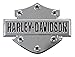 Harley-Davidson Bar & Shield 3D Chrome Decal, XS Size 2.5 x 1.75 inches DC200061