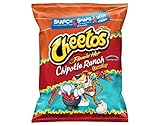 Cheetos Flamin' Hot Chipotle Ranch Crunchy Cheese Flavored Snacks 8.5oz, one bag