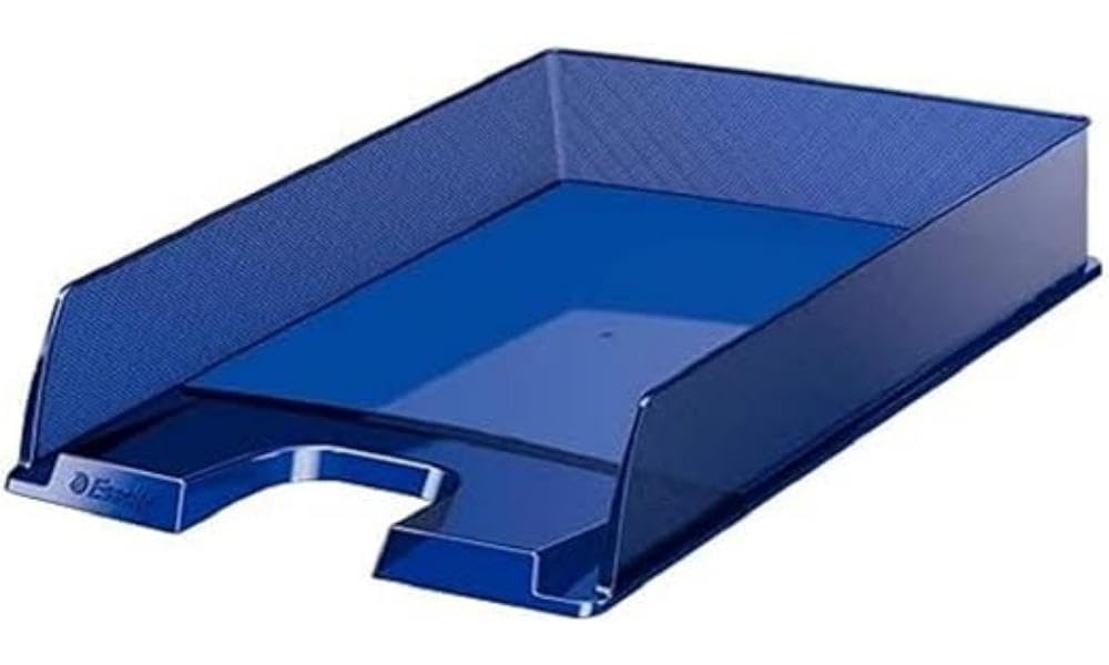 Esselte 623600 Letter Tray Euro Post - Dark Blue