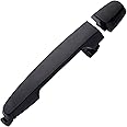 Lcyolada Rear Driver & Passenger Side Door Handle for 03-13 Toyota Corolla, RAV4/Highlander, Pontiac Vibe, 02-06 Camry, Without Keyhole, Black