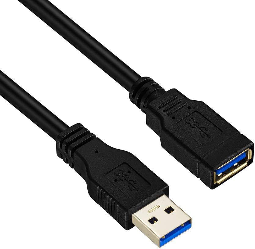 USB3.0 Extension Cable NeeKeons USB 3.0 A Male to Female Lead 5Gbps Data Transfer Cales (1 Meters (3FT))