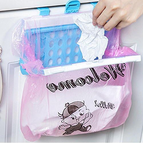 Garbage Bag Rack Foutou Plastic Folding Portable Hanging Cradle Storage Stand Holder Kitchen Gadgets