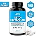 Keto Electrolyte Supplement - Electrolytes and Trace Minerals for Low-Carb Keto - Leg Cramp Relief, Hydration, Energy, Ketosis - Sodium, Potassium, Magnesium, Calcium - Keto Friendly Pills 120ct