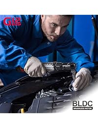 ACDelco   Llave de carraca sin escobillas de 1 4 pulgadas de iones de litio, 12 V inalámbrica, kit de herramientas de llaves de carraca de 45 pies de libro, batería y cargador incluidos, serie G12, ARW1210 2