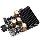 Class AB Amplifier, DROK 2.1 Channel 80W+80W Stereo and120W Pure Bass 9-18V 4Ω Audio Amplifier Board