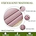 NICETOWN Blackout Curtains for Girls Room - Thermal Insulated Solid Grommet Room Darkening Curtains/Panels/Drapes for Bedroom (Lavender Pink=Baby Pink, 1 Pair, 52 by 45-Inch)