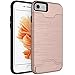 iPhone 8 case,iPhone 7 case, Amuoc Dual Layer Advanced Shock Absorption Protective with Card Holder and Kickstand Wallet Case Heavy Duty Bumper for iPhone 7