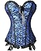 Spring fever Sexy Lingerie Push Up Bodyshaper Overbust Bustier with G-String