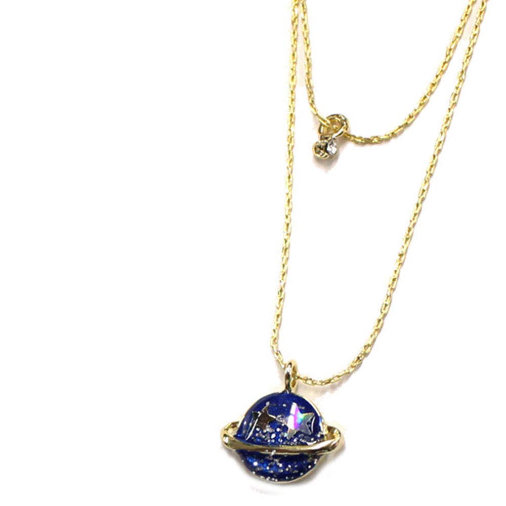 Necklaces & Pendants Tattooshe Sweet Saturn Planet Star ...