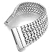 INBLUE Men's Stainless Steel Bracelet Link Wrist Silver Tone