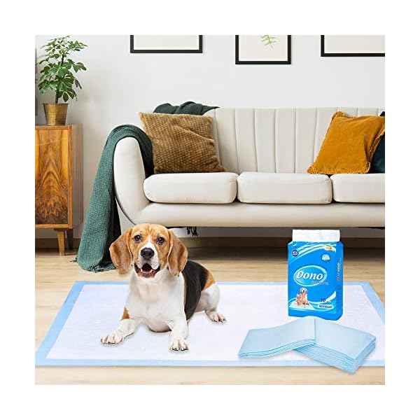 Dono-Pet-Training-Pee-Incontinence-Pad-Puppy-House-Training-Pads-Mats-for-Younger-Pets-Adult-Pets-60-90cm-Highly-Absorbent-Leakproof-1-bag Dono Pet Training Pee Incontinence Pad Puppy House Training Pads Mats for Younger Pets, Adult Pets 60 * 90cm Highly…