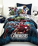 Marvel Avengers Assemble Full Size Comforter and Shams Set