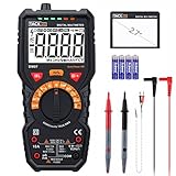 Multimeter, Tacklife DM07 6000 Counts Auto-Ranging Electrical Tester, AC/DC Voltage Current Detector, NCV, Resistance, Capacitance, Diode Electronic Tester, Duty Cycle digital Meter, 2.7 Inch LCD