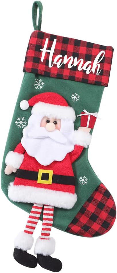 Stockings & Holders - Dreamdecor Personalized Christmas Stockings with Name, 17.3