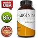 Opti Naturals Best L-Arginine Supplement HCL Essential Amino Acid Infusion Vitamin Antioxidant and Immune System Support Increase Energy Burn Body Fat Boost Metabolism for Men Women Teens