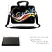 12 Inch Water Resistant Neoprene Laptop Bag with Reinforced Zipper, Strap, Pockets, Fits 11.6
