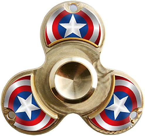 WENSE Fidget Spinner Toy Ultra Durable Pure copper Bearing High Speed 6-10 Min Spins Precision Metal Hand Spinner EDC ADHD Focus Anxiety Stress Relief Boredom Killing Time Toys