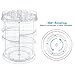 MISERWE Makeup Organizer 360 Degree Rotation 7 Layers Adjustable Storage Different Kinds of Cosmetics Multi-Function Large Capacity Makeup Storage Organizer Great for Bathroom Dresser Vanity