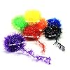 SAMS-Fly-Tying-Materials-Ice-Chenille-Tinsel-Crystal-Flash-Chenilles-Line-10-Colors-Assortment-Medium-Size