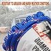 Wellmax Diamond Braid Nylon Rope, 1/2in X 50FT with Bonus 1/4in x 25FT Cord UV Resistant, High Strength and Weather Resistant