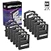 SPEEDYINKS Speedy Inks Compatible Ribbon Cartridge Replacement for Okidata 52102001 (Black, 12-Multipack) Compatible with The Following Okidata Printer Model Microline 120