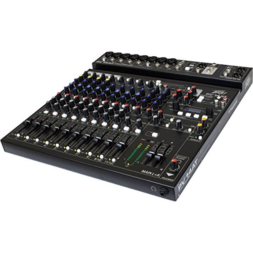 image for Peavey PV 14 AT Pro Audio DJ 14 Channel Analog Mixer Auto Tune & Bluet