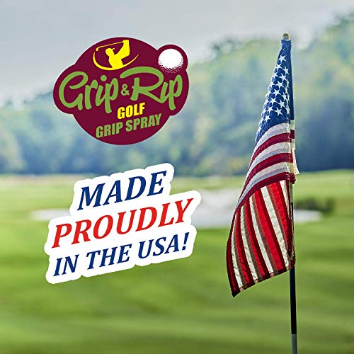 Grip & Rip Golf Grip Spray Combat Sweaty Hands on Your Golf Grips