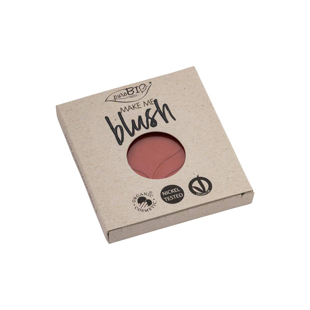 PuroBio Compact Blush Refill, No. 04 Matt Brick