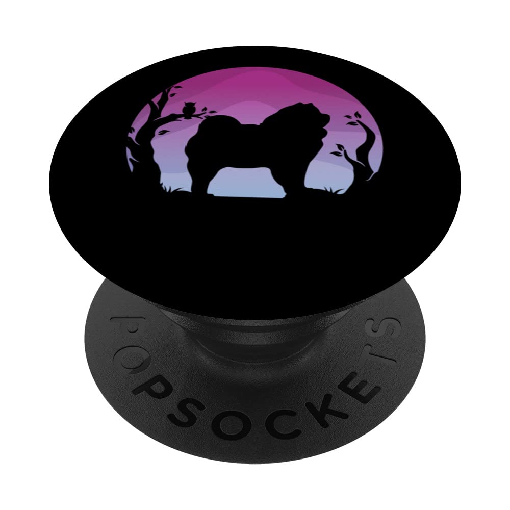 Chow Chow Dog Breed PopSockets Swappable PopGrip