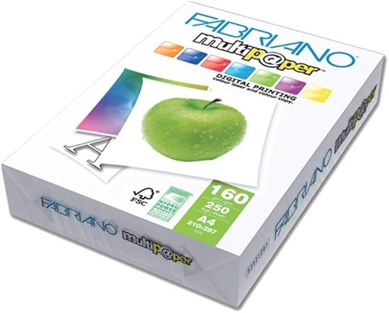 Carta Fabriano A4 80g - Confezione Da 500 Fogli Colore Rosso Per Ufficio - Foto 7