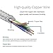 Mfi Certified Aluminum Alloy 90 Degree Lightning Cable (Silver, 10FT)