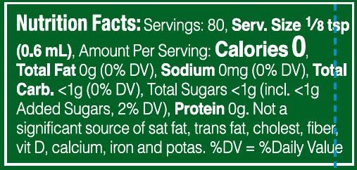 WHOLE EARTH STEVIA & MONK FRUIT LIQUID SWEETENER, ORIGINAL, 1.62 FL OZ (PACK OF 1)