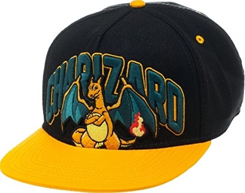 Bioworld pokemon charizard snapback cap