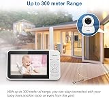 VTech VM924 Video Baby Monitor with Camera Pan & Tilt 5 inch LCD 17 Hr Battery view 11