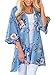 Uincloset Summer Chiffon Kimono and Beach Wear Cover Ups for Women