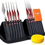 2020 New Detail Paint Brush Set, Rock Ninja 9pcs