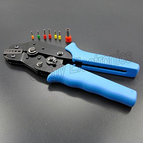 0.25-6 mm2 Bootlace Ferrule Crimper Crimping Tool Cord End terminals Ratchet Crimper