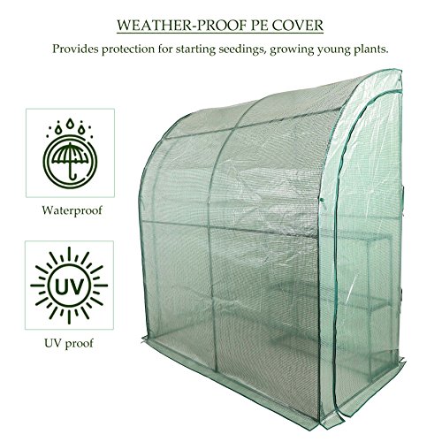 2 CO+Z+Greenhouse+Portable+Waterproof+Protected