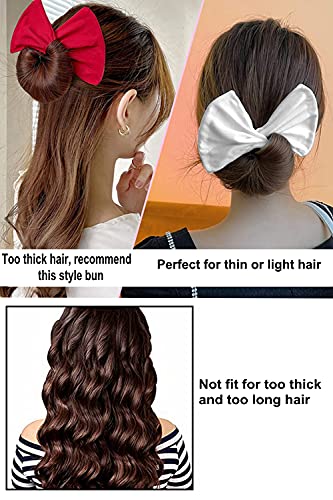 5pcs Deft Bun Maker for hair, Magicalmai Upgraded Hair Bun Maker French Twist Bun Shaper Updos Hairstyle Donut Bun Maker Quick Cloth Bun Maker Reusable Bun Twister For Women Girls Kids Ballerina