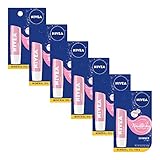 NIVEA Shimmer Lip Care 0.17 Ounce Carded Pack (Pack of 6)