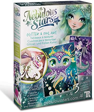 NEBULOUS STARS Glitter \u0026 Foil Art 