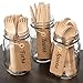 Modetro Premium Disposable BPA FREE Cutlery Set - 200 Piece with 100 Forks, 50 Spoons, and 50 Knives - Plastic Free Biodegradable Compostable 6