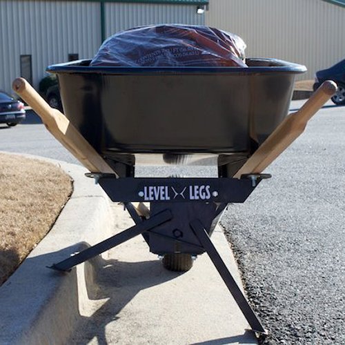 Level Legs LVL001 Wheelbarrow Self Adjusting Legs Home Garden Lawn