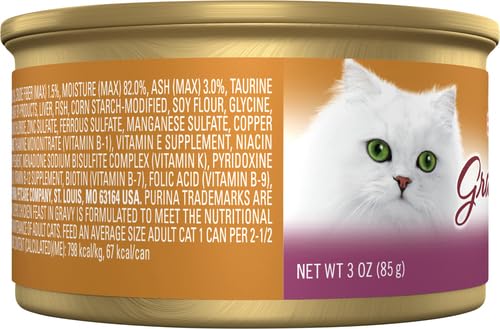FANCY FEAST GRAVY LOVERS WET CAT FOOD, CHICKEN, 3 OZ CAN