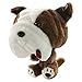 ProActive Sports, Animal Golf Club Head Covers, for Drivers, Cute Novelty Headcover for All Golfers, Plush Material & Clipping Technology, Add Style to Your Golf Bag, Stuffed Bulldog