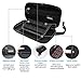 Carrying Case for Nintendo Switch Lite 2019, Portable Switch Travel Carry Case with 2 Tempered Glass, Protective Hard Shell Games Case & Storage for Nintendo Switch Console & Accessories, Blackthumb 1