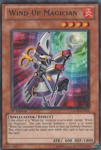 Yu-Gi-Oh! - Wind-Up Magician (GENF-EN014) - Generation Force - 1st Edition - Rare